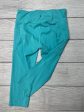 Athletic Capris By Athleta In Aqua, Size: L Hot on Sale