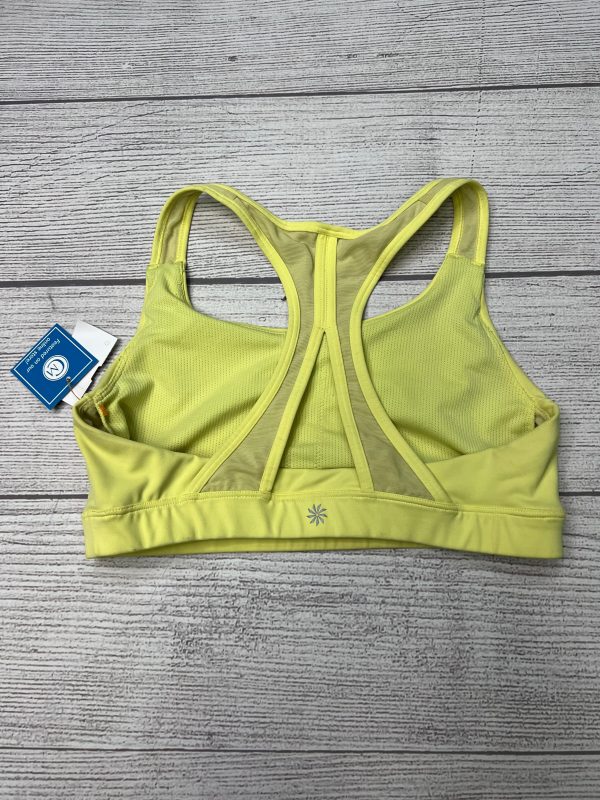 Athletic Bra By Athleta In Yellow, Size: M Sale