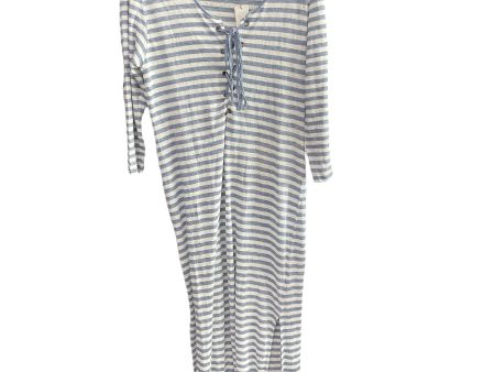 Dress Casual Maxi By Adriano Goldschmied In Striped Pattern, Size: S Cheap