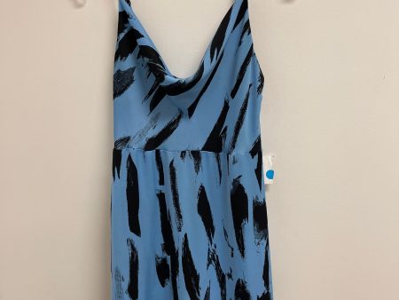 Dress Casual Maxi By Forever 21 In Black & Blue, Size: M Online