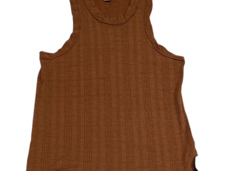 Top Sleeveless By Pilcro In Brown, Size: L Online Hot Sale