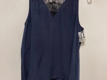 Top Sleeveless By Joie In Navy, Size: Xs Fashion