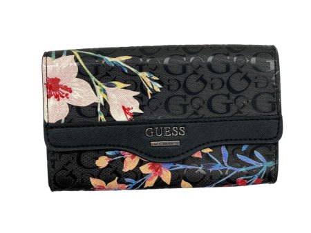 Wallet By Guess In Black, Size:Small Fashion