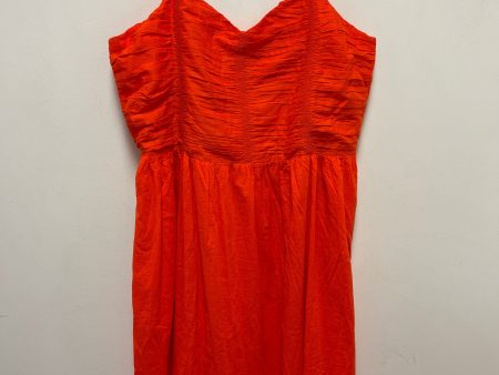 Dress Casual Maxi By Cmc In Orange, Size: 3x Cheap