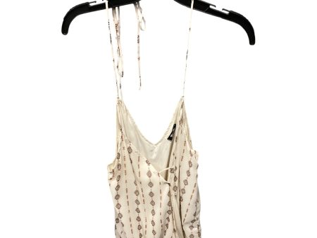 Top Sleeveless Designer By Miss Me In White, Size: M Hot on Sale