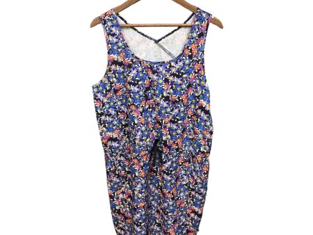 Athletic Dress By Rbx In Floral Print, Size: L Online now